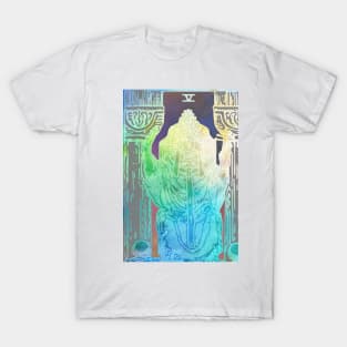 Soft Watercolour Tarot Print - The Hierophant T-Shirt